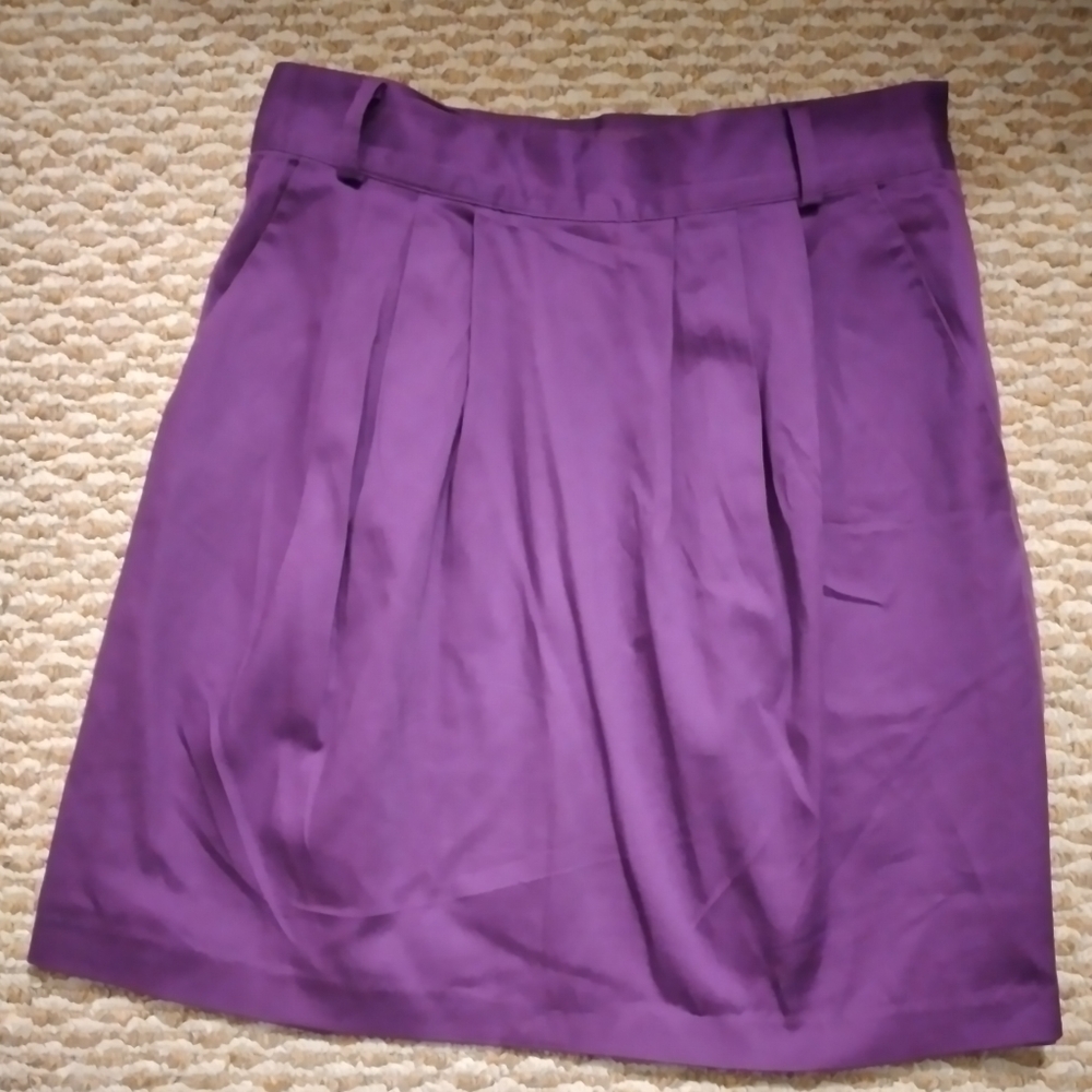 😊5 for $20 I Love H 81 purple skirt